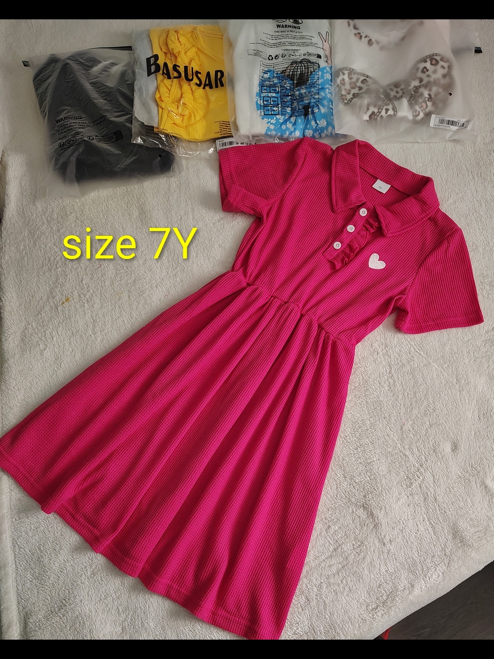 Lots of 6 NEW outfits for girls! 🌸 Super comfortable for this summer.